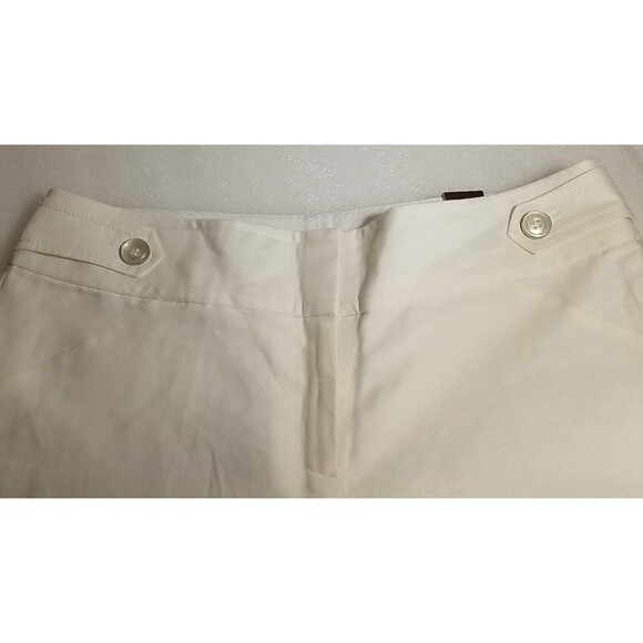 The Limited Cassidy Fit Womens Linen Blend Size 12R Off White Ivory. T6 - Picture 3 of 5